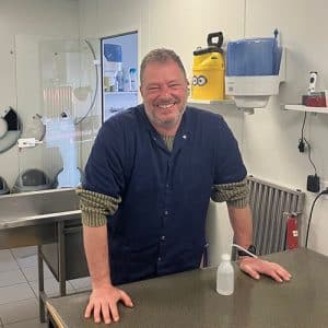 Dr Philippe Rae, vétérinaire à la clinique vétérinaire de l'Isle Jourdain